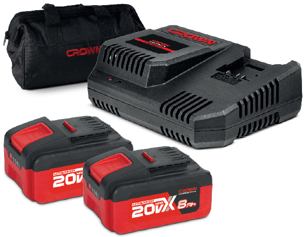 CROWN Energie Set 20 V Max. - 8Ah