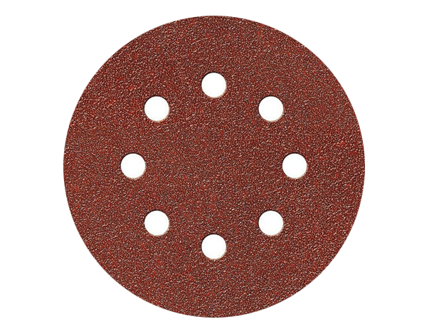 CROWN Schleifscheiben 125 mm für Exzenterschleifer CT13394 / CT13663V - 50ger Pack