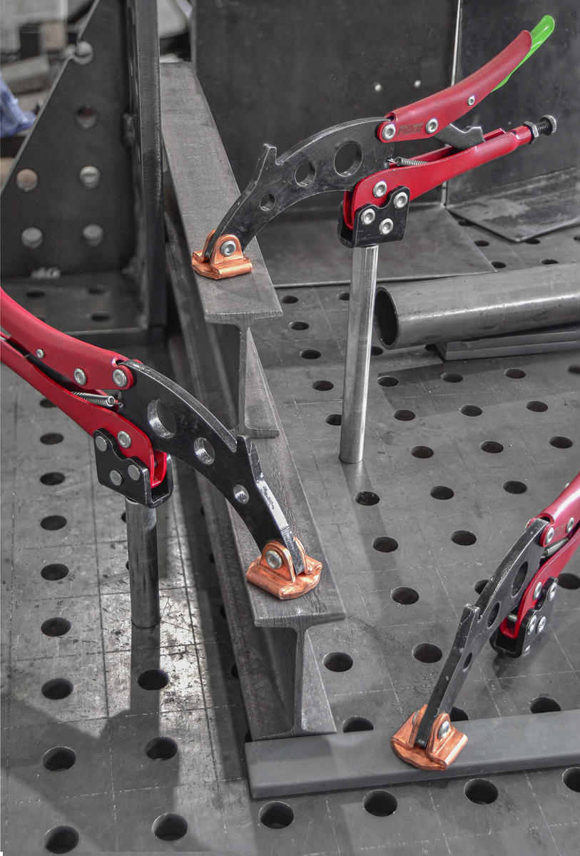 PIHER Schnellspannzwinge bis 150kg Spannkraft Spannweite 20cm - Modell TGA