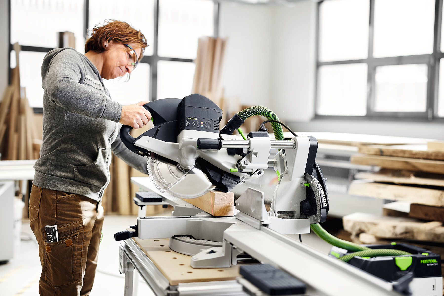 Festool Kapp-Zugsäge KAPEX KS 120 REB-Set-AS *Produktneuheiit 2026*
