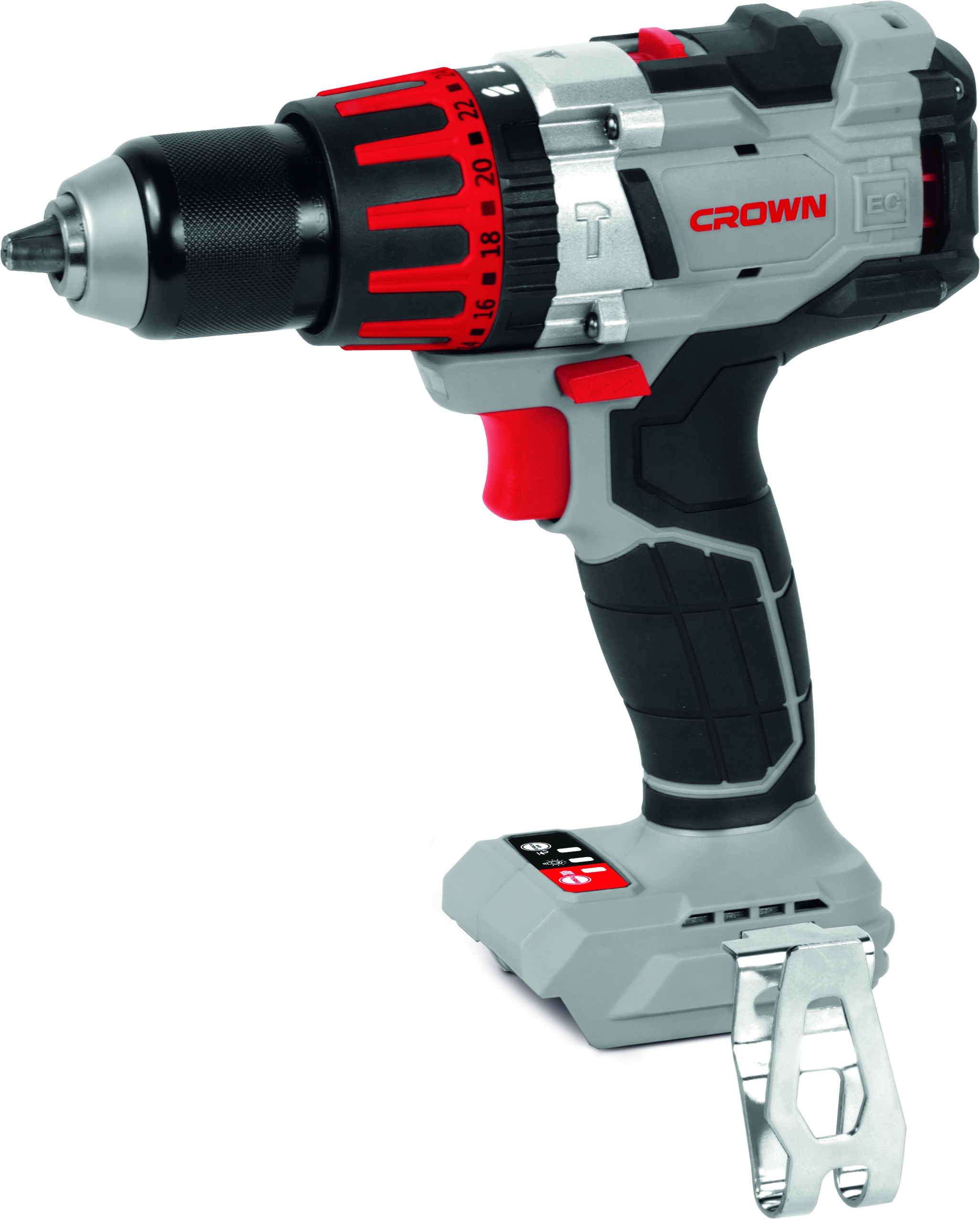 CROWN Akku Schlagbohrschrauber 20 V 120 Nm