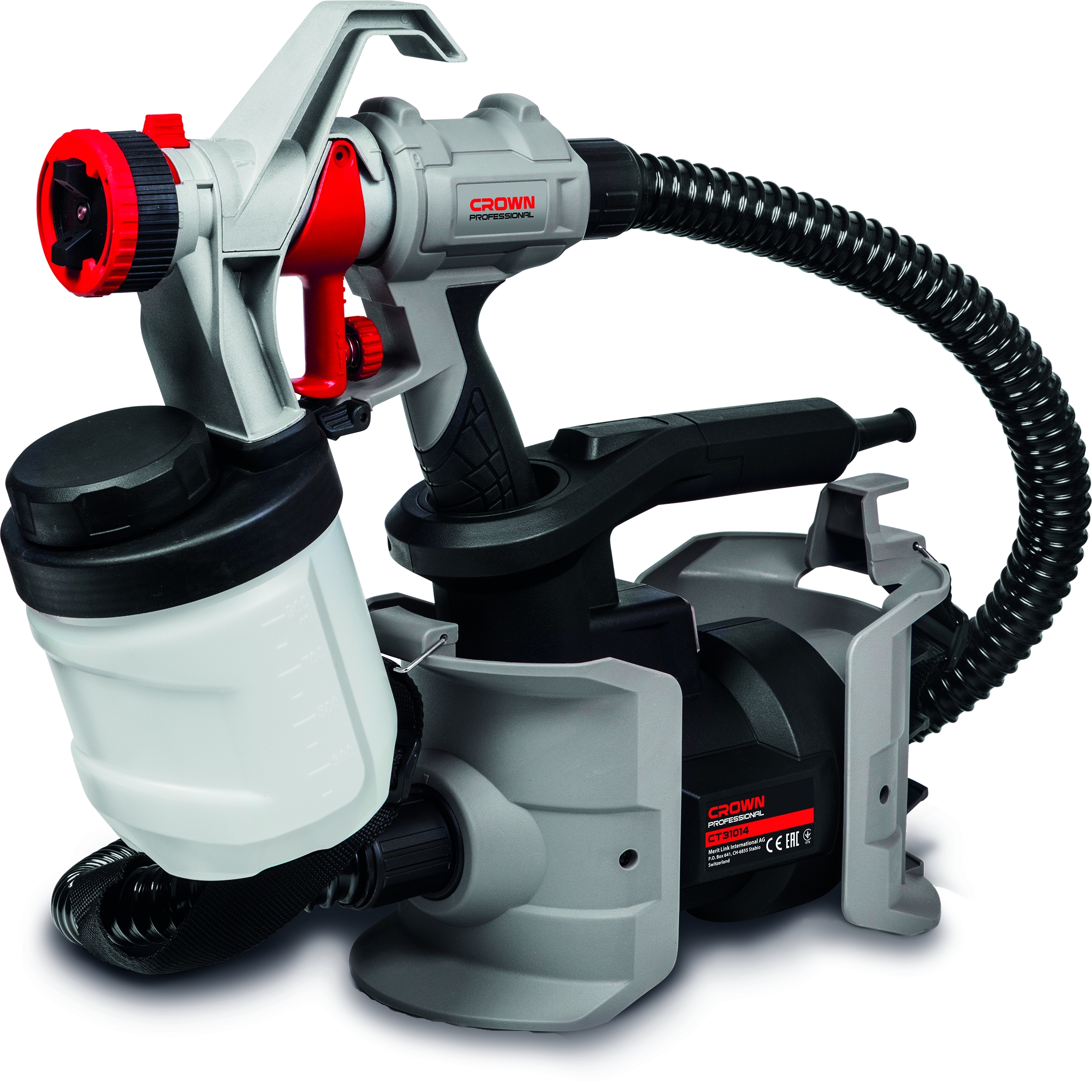CROWN Spritzpistole 600 W 900 ml