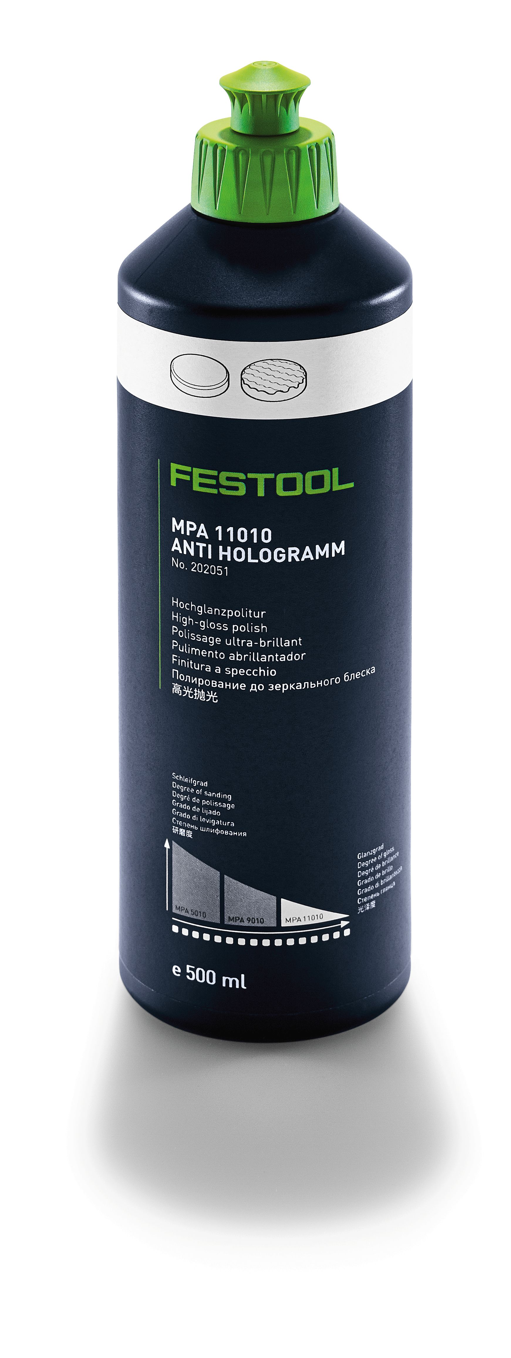 Zubehör Festool Poliermittel MPA 11010 WH/0,5L