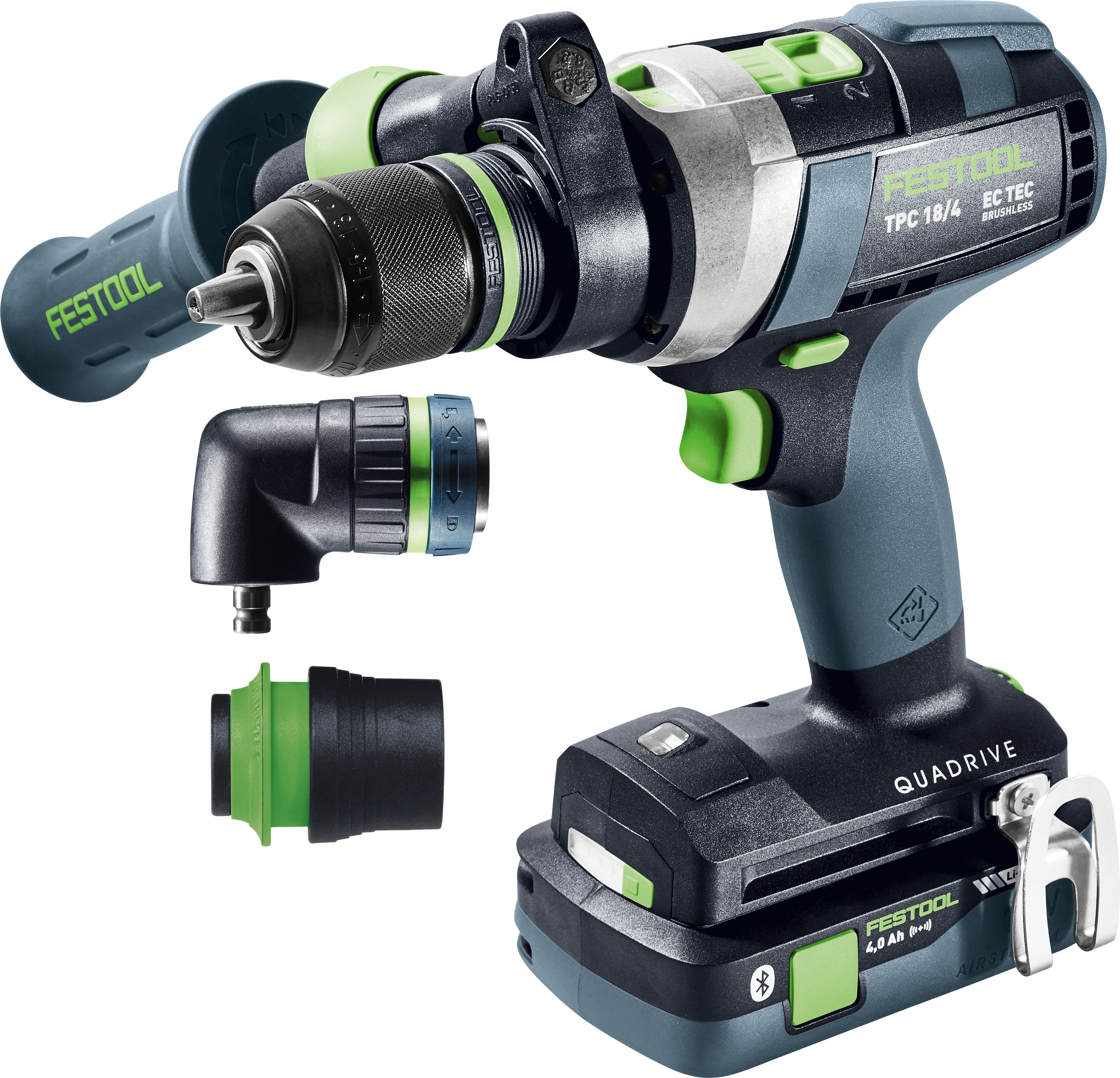 Festool Akku-Schlagbohrschrauber QUADRIVE TPC 18/4 5,0/4,0 I-Set