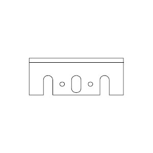 Hobelmesser Ryobi 82x29x3
