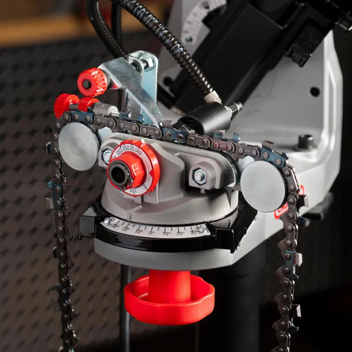 Oregon Hydraulisches Kettenschärfgerät Kettenschleifmaschine 145 mm 214 Watt