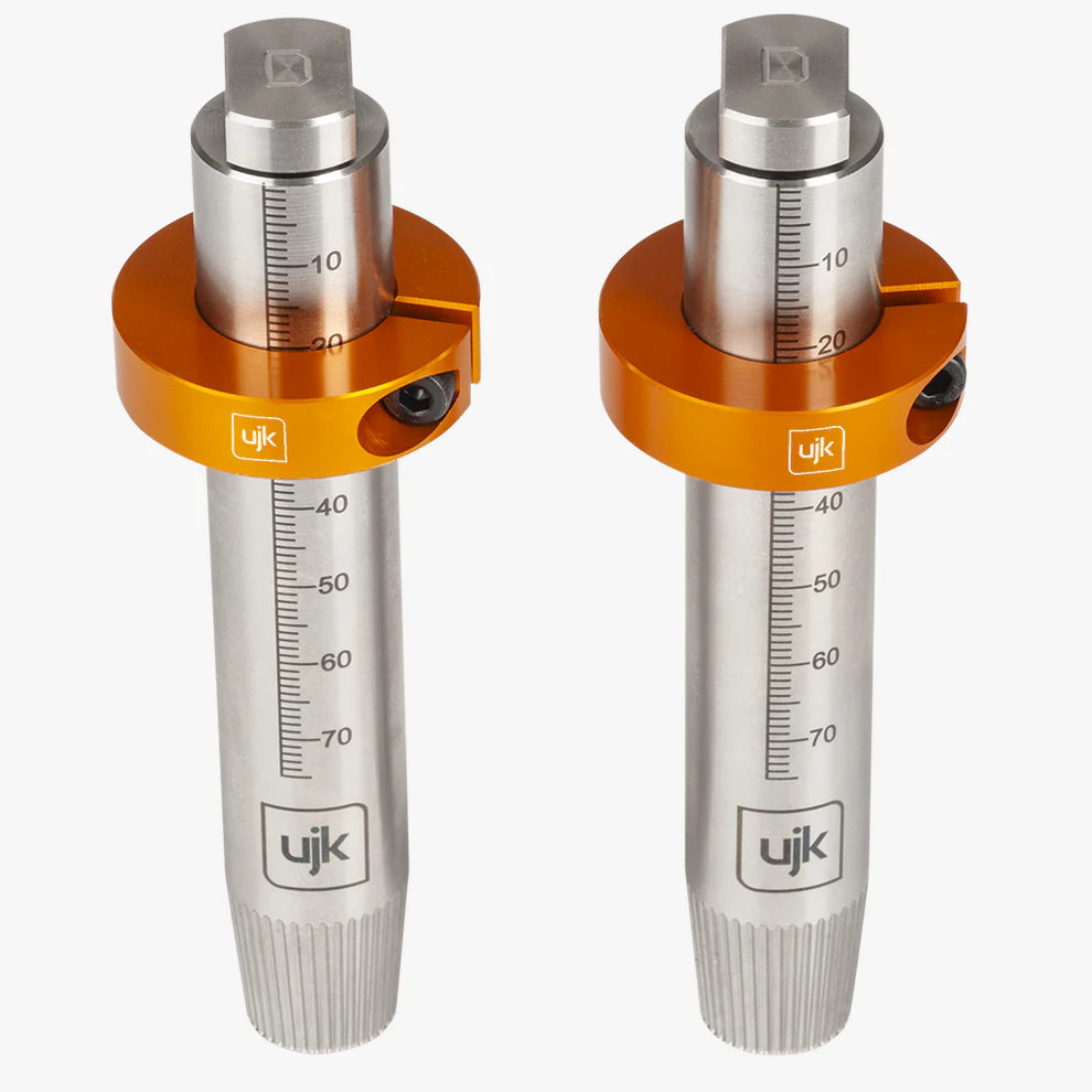 UJK Bankhaken mit Führungsschienenbefestigung ø20mm höhenverstellbar - Dewalt - 2er Set