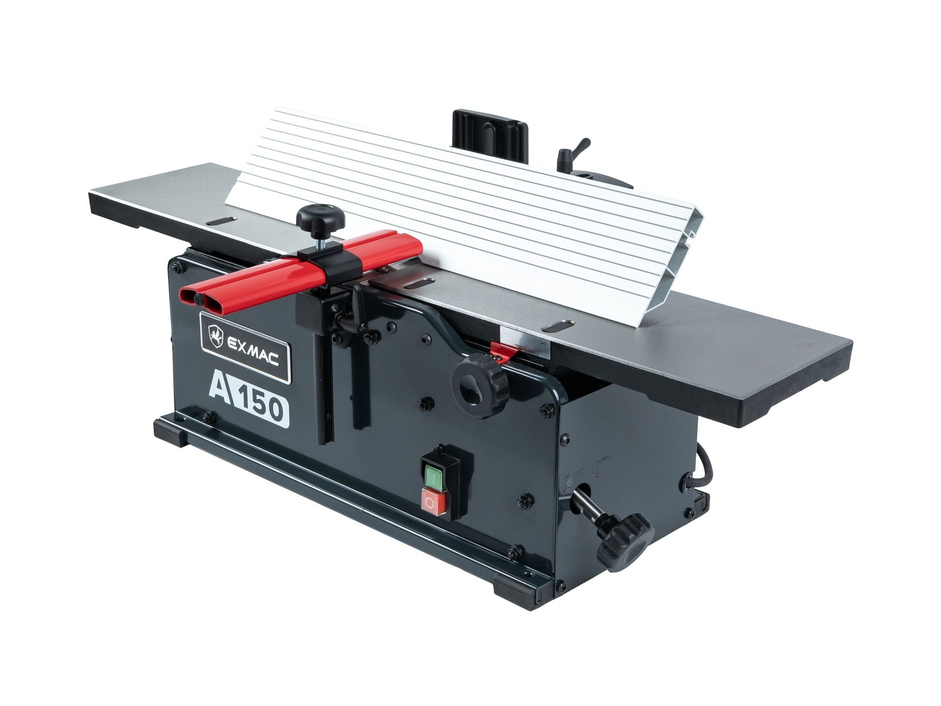 EXMAC Abrichthobelmaschine 1200 W 152 mm mit HM Wendeplatten