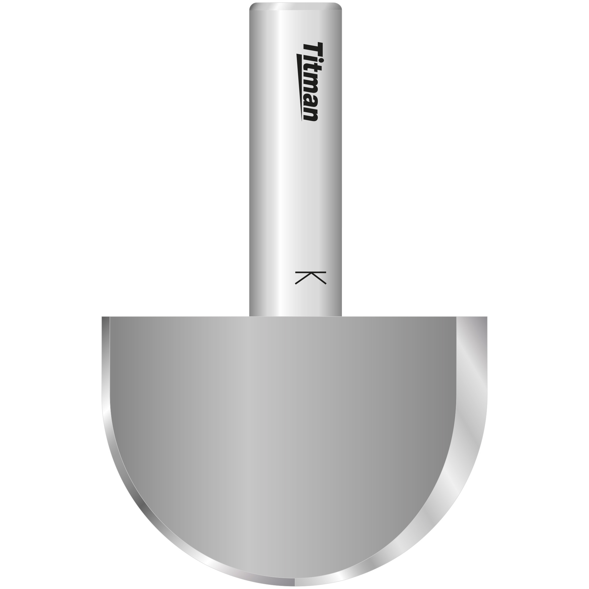 Hohlkehlfräser HW Z=2 