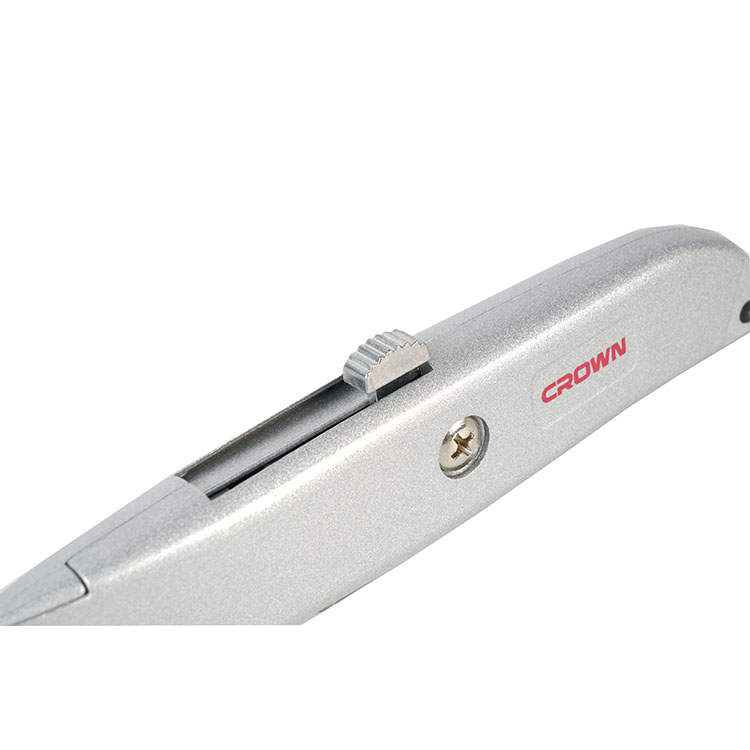 CROWN Cuttermesser einziehbarer Klinge Sicherheitscuttermesser