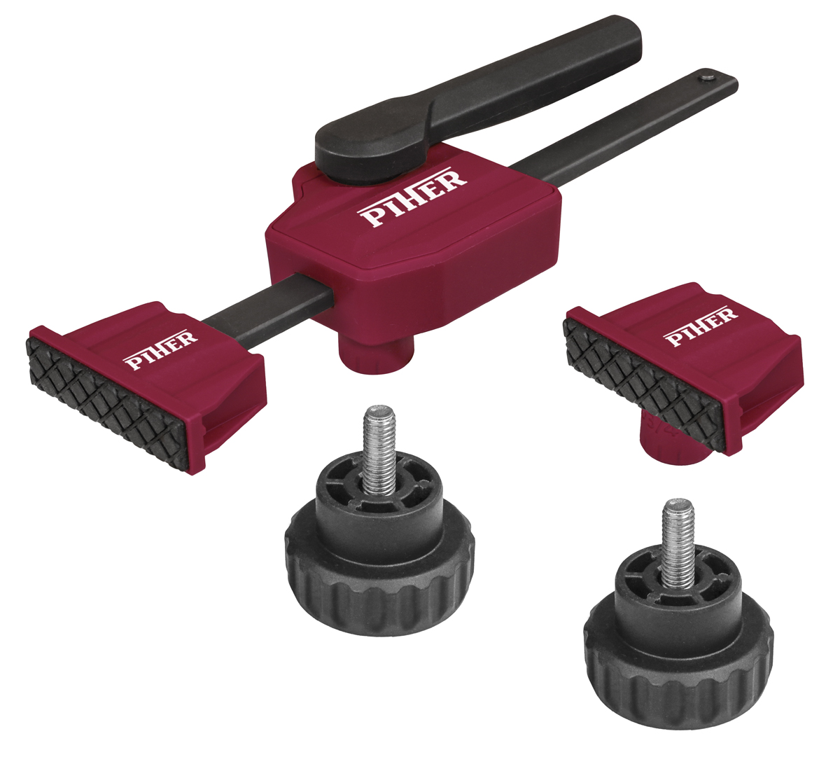 PIHER horizontaler Werkbankspanner für Werkbank Ø20 mm - Modell TCH