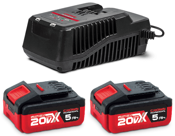 CROWN Energie Set 20 V Max. - 5Ah
