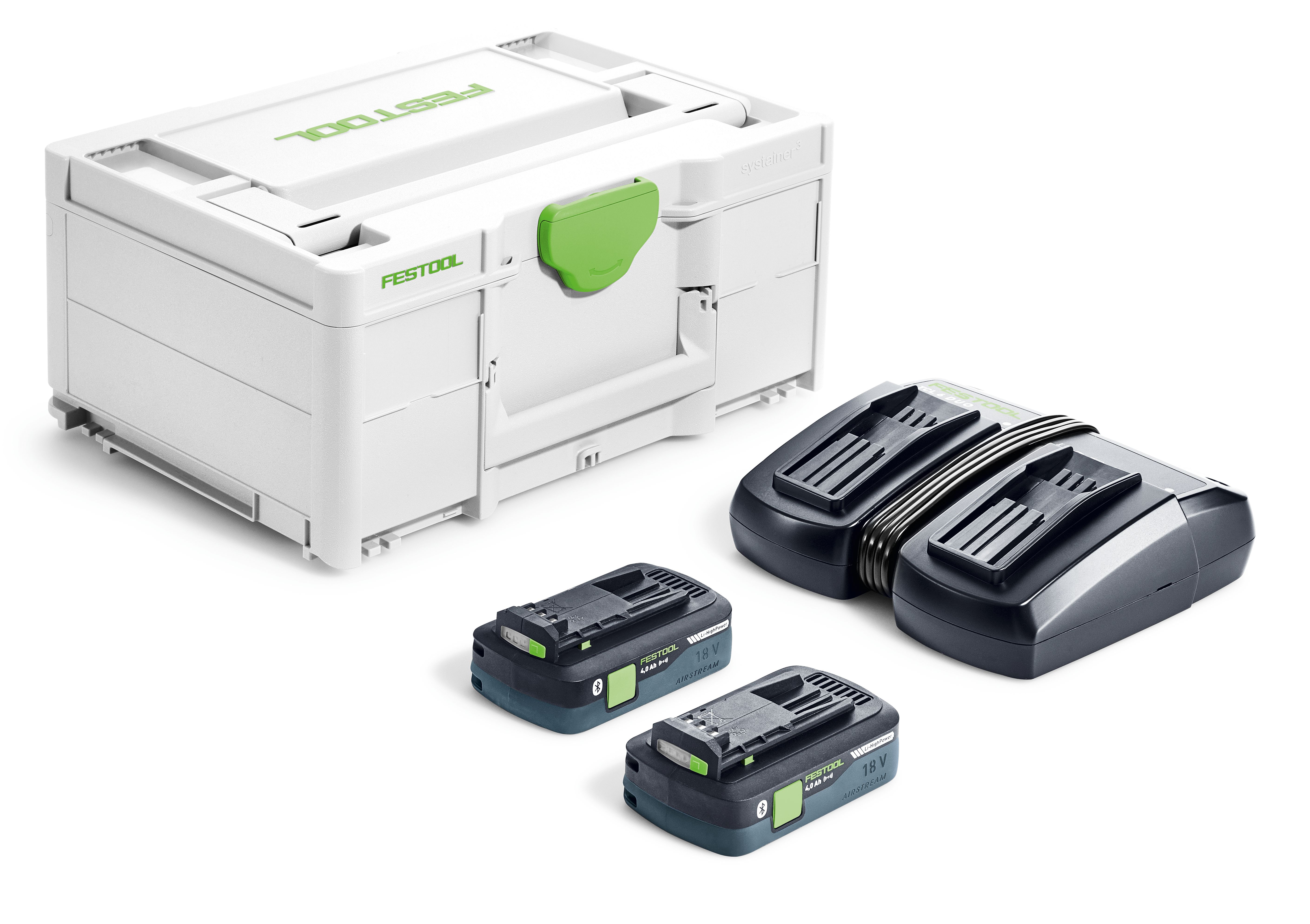 Festool GmbH Zubehör Festool Energie-Set SYS 18V 2x4,0/TCL 6 DUO 577109
