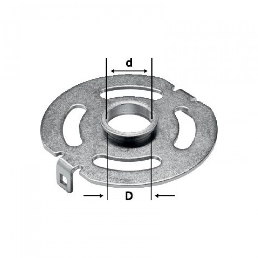 Zubehör Festool Kopierring KR-D 24,0/OF 1400/VS 600-SZ 20