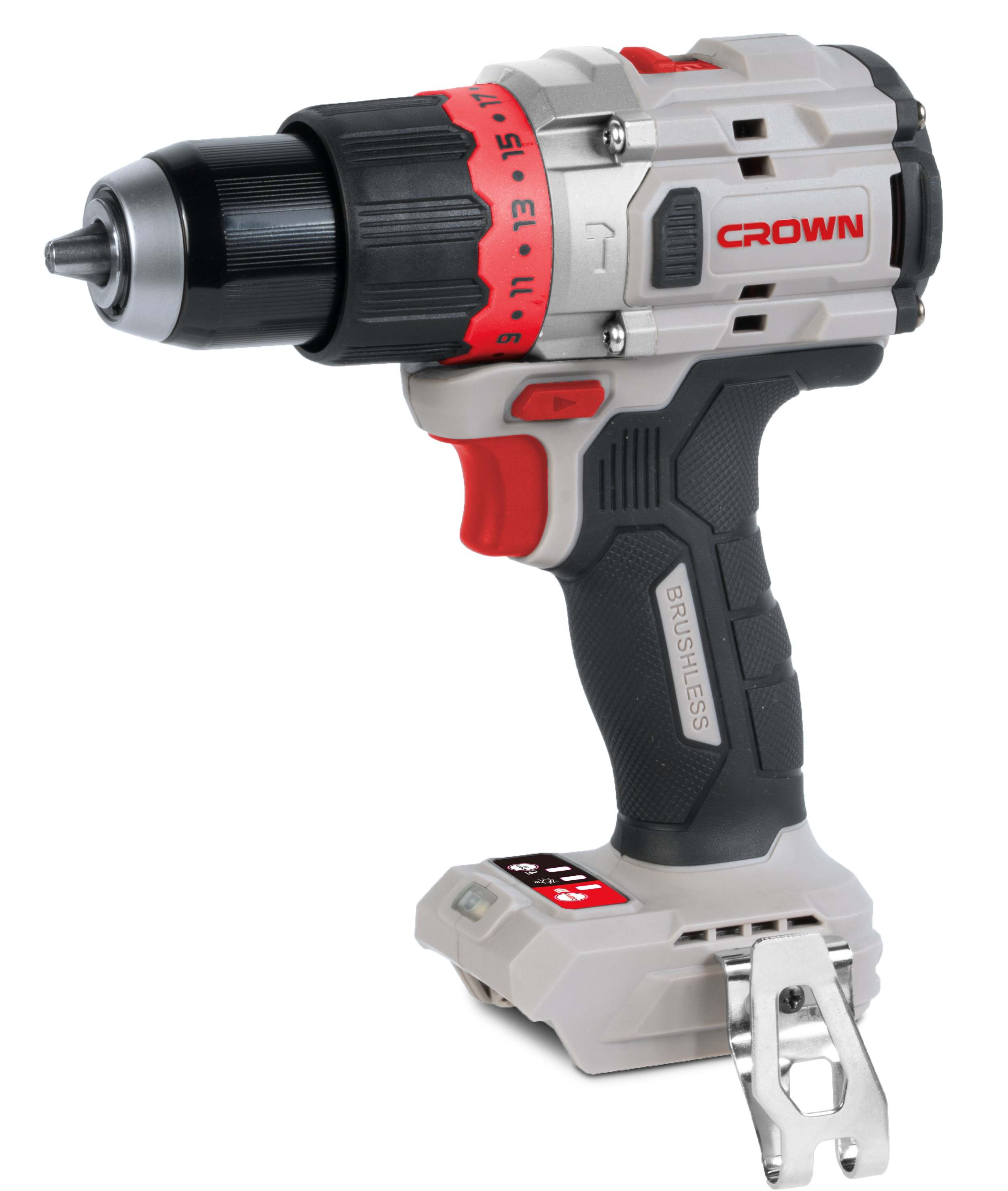 CROWN Akku Schlagbohrschrauber 20 V 100 Nm