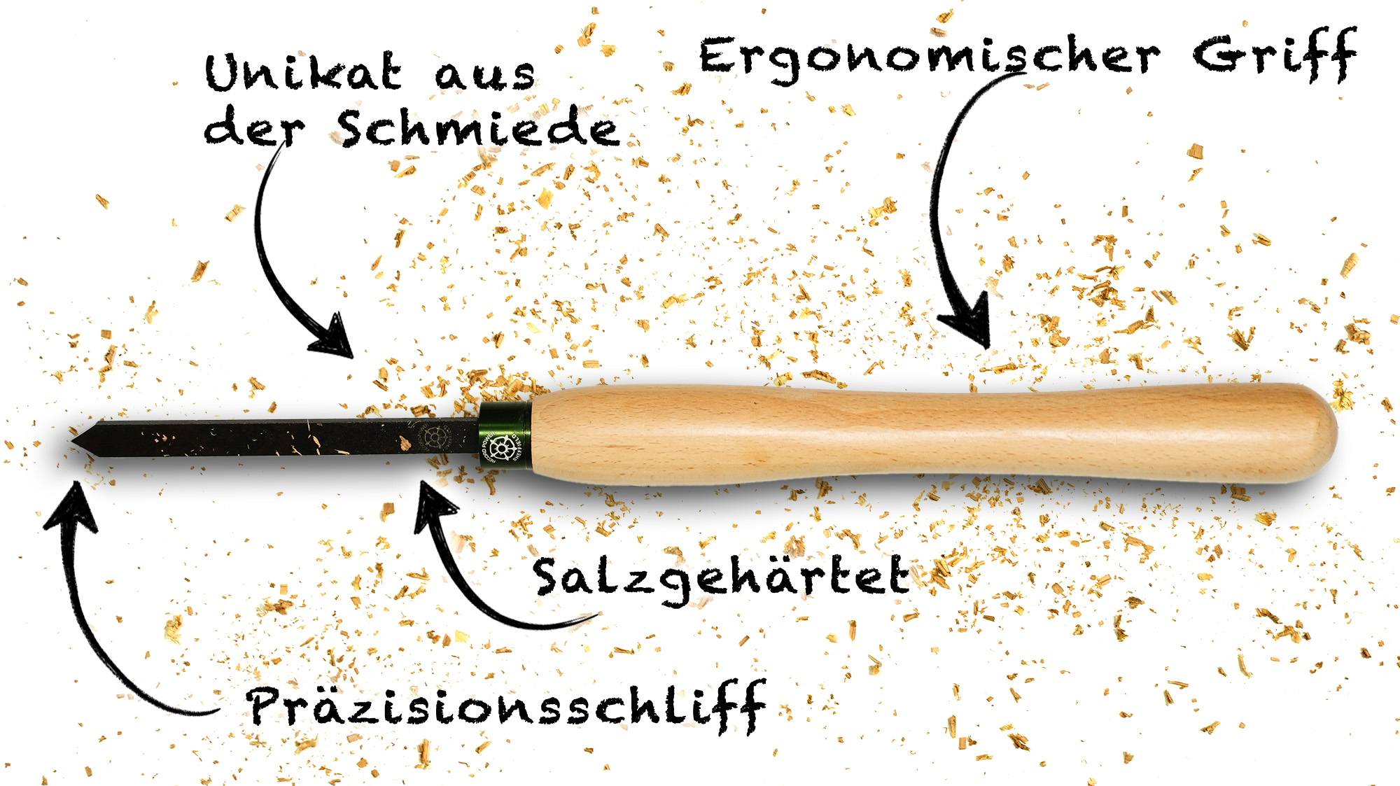 Drechseleisen Abstechstahl