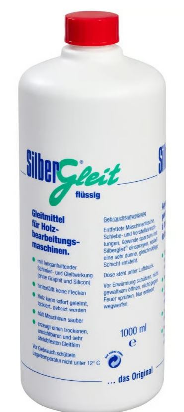Silbergleit flüssig - Pflege und Trockengleitmittel 1000ml Flasche