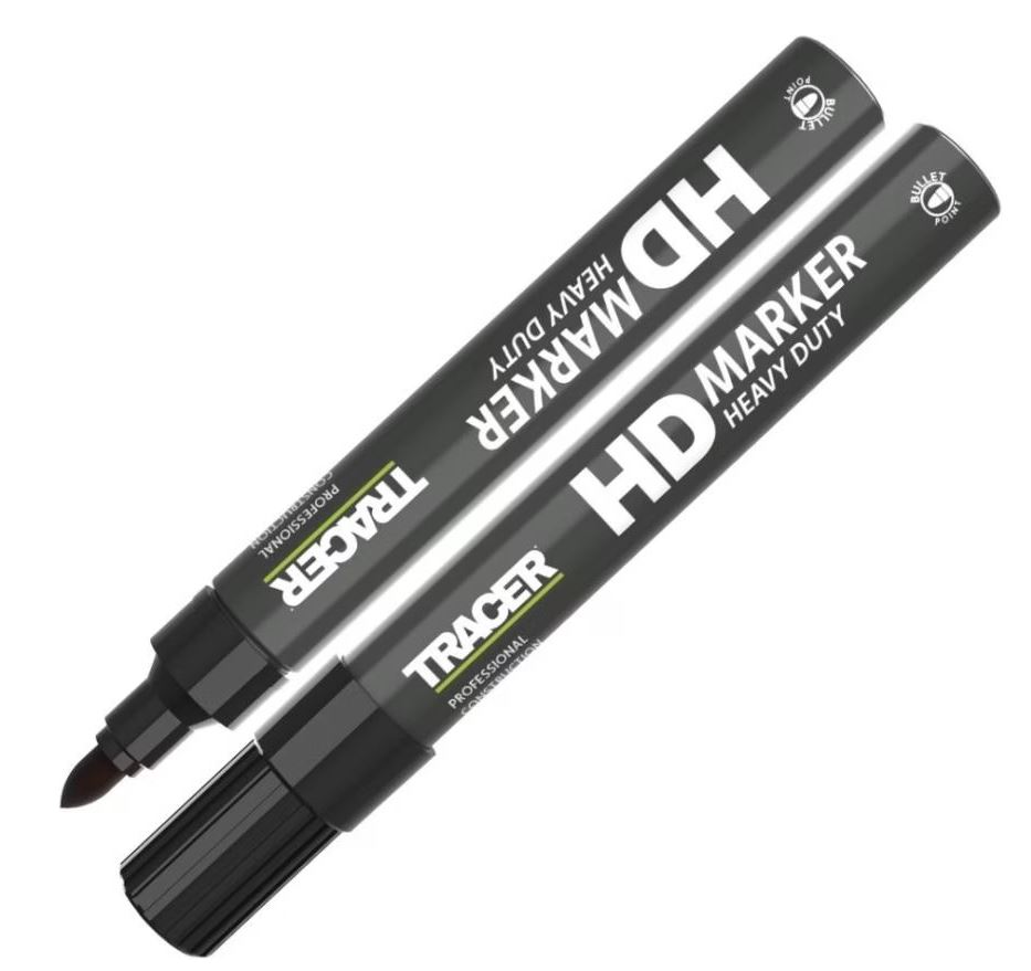 Robuster Permanentmarker Schwarz