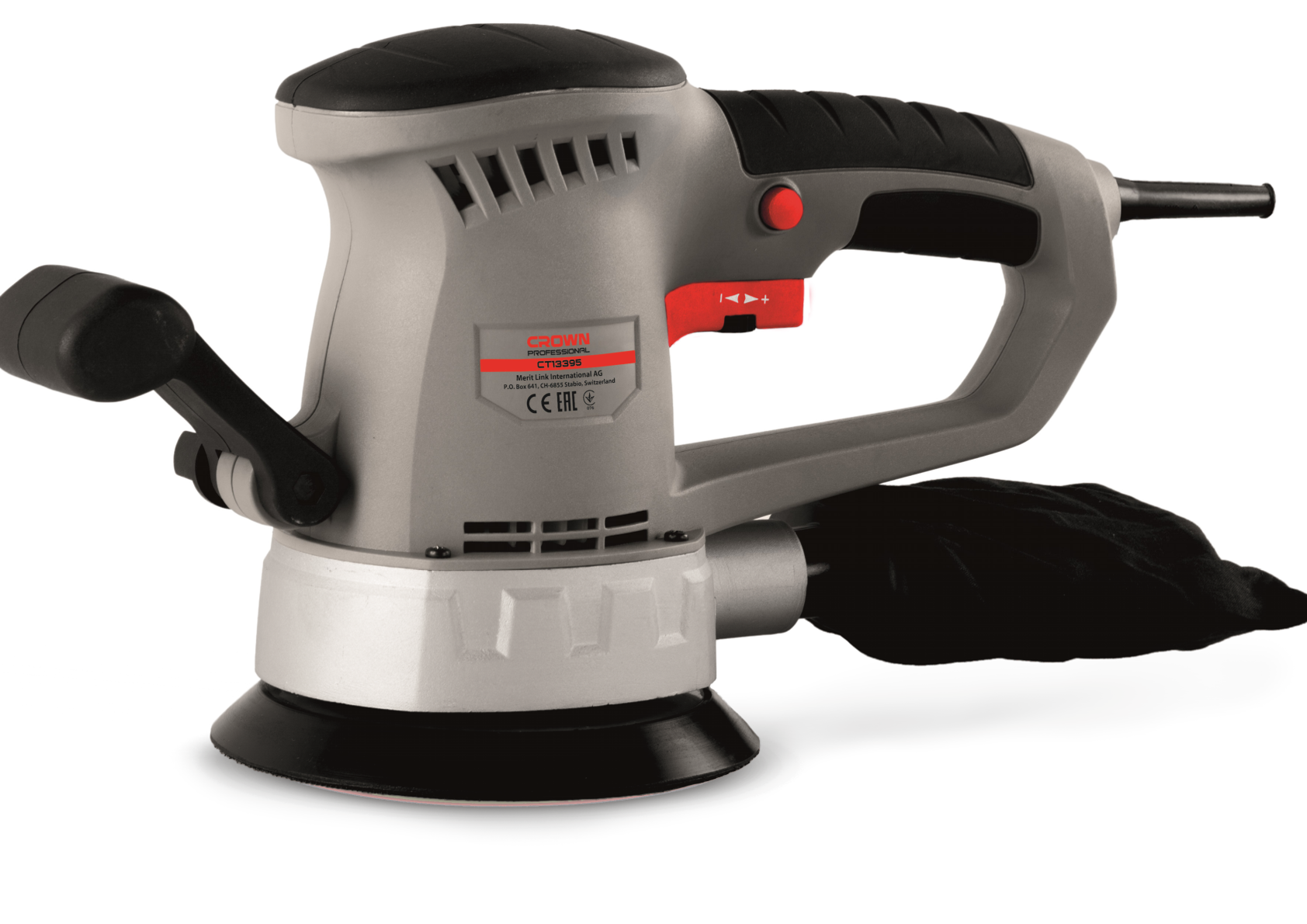 CROWN Exzenterschleifer 150 mm 450 W