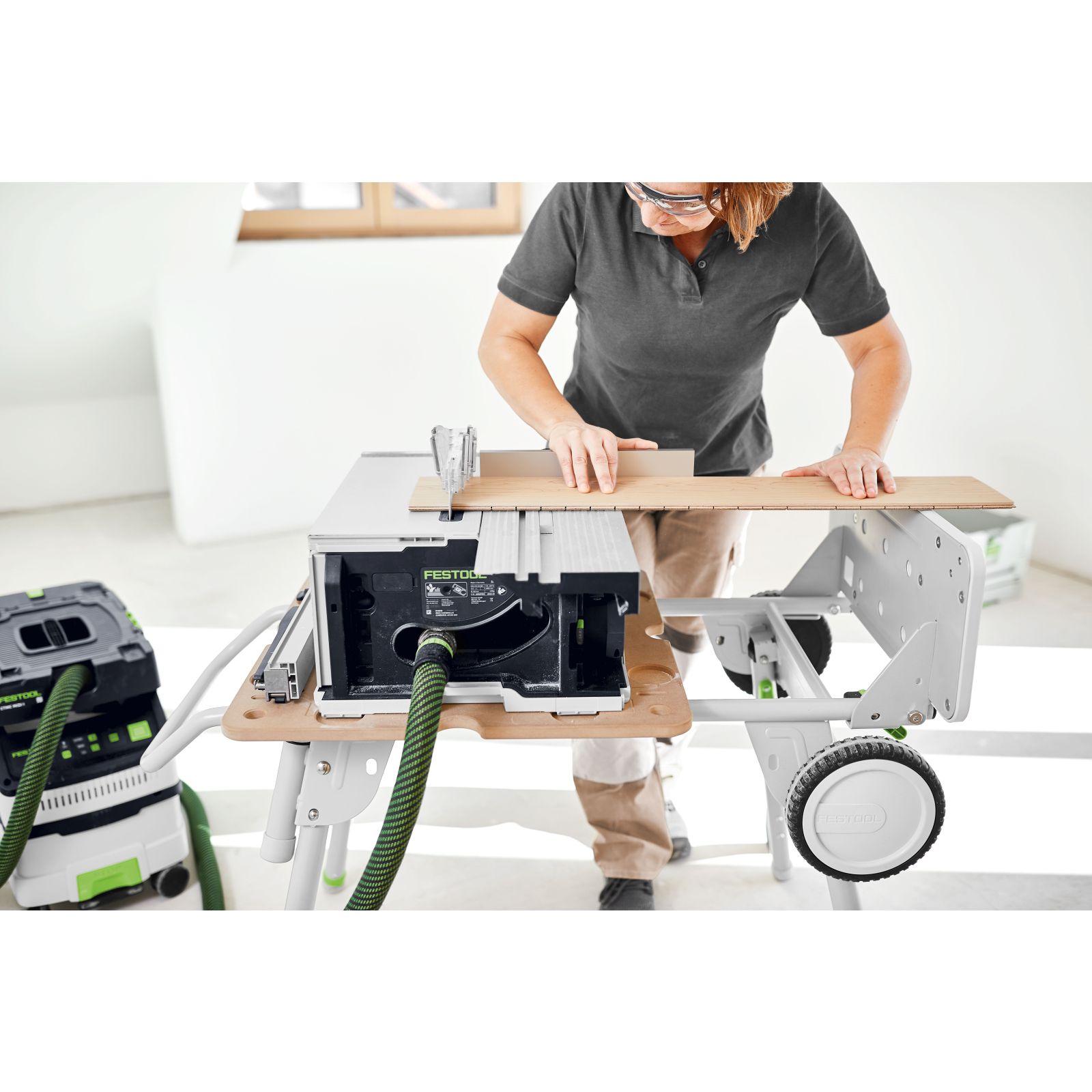 Festool Akku-Tischkreissäge CSC SYS 50 EBI-Set