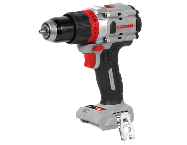CROWN Akku Schlagbohrschrauber 20 V 100 Nm