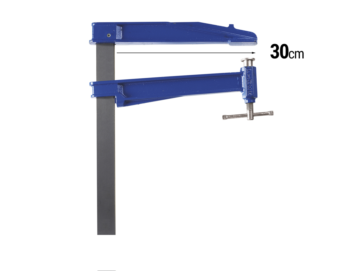 PIHER Tiefspannschraubzwinge Modell K Spannweite 100 cm Ausladung 30 cm