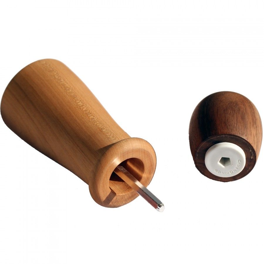 Edelstahl-Pfeffermühle Mit Verstellbarem Mahlwerk – Stylischer Pepper Grinder Aus Vollmetall, Nachfüllbar & Langlebig In Gold